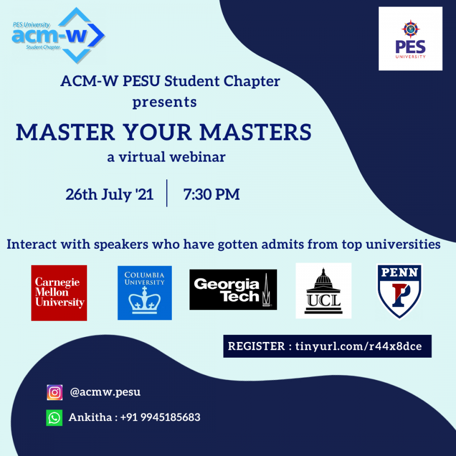 Master your Masters