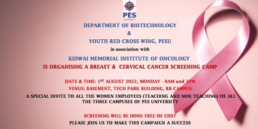 Breast & Cervical cancer Screening Camp 2022