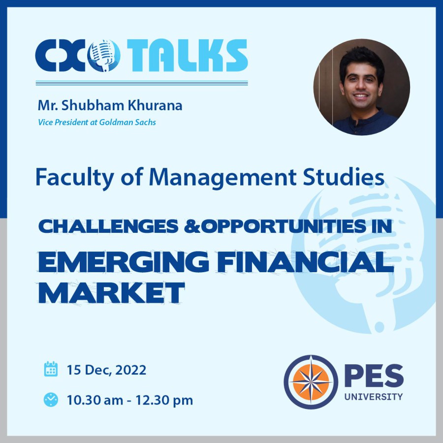 Challenges & Opportunities in Emerging Financial Market