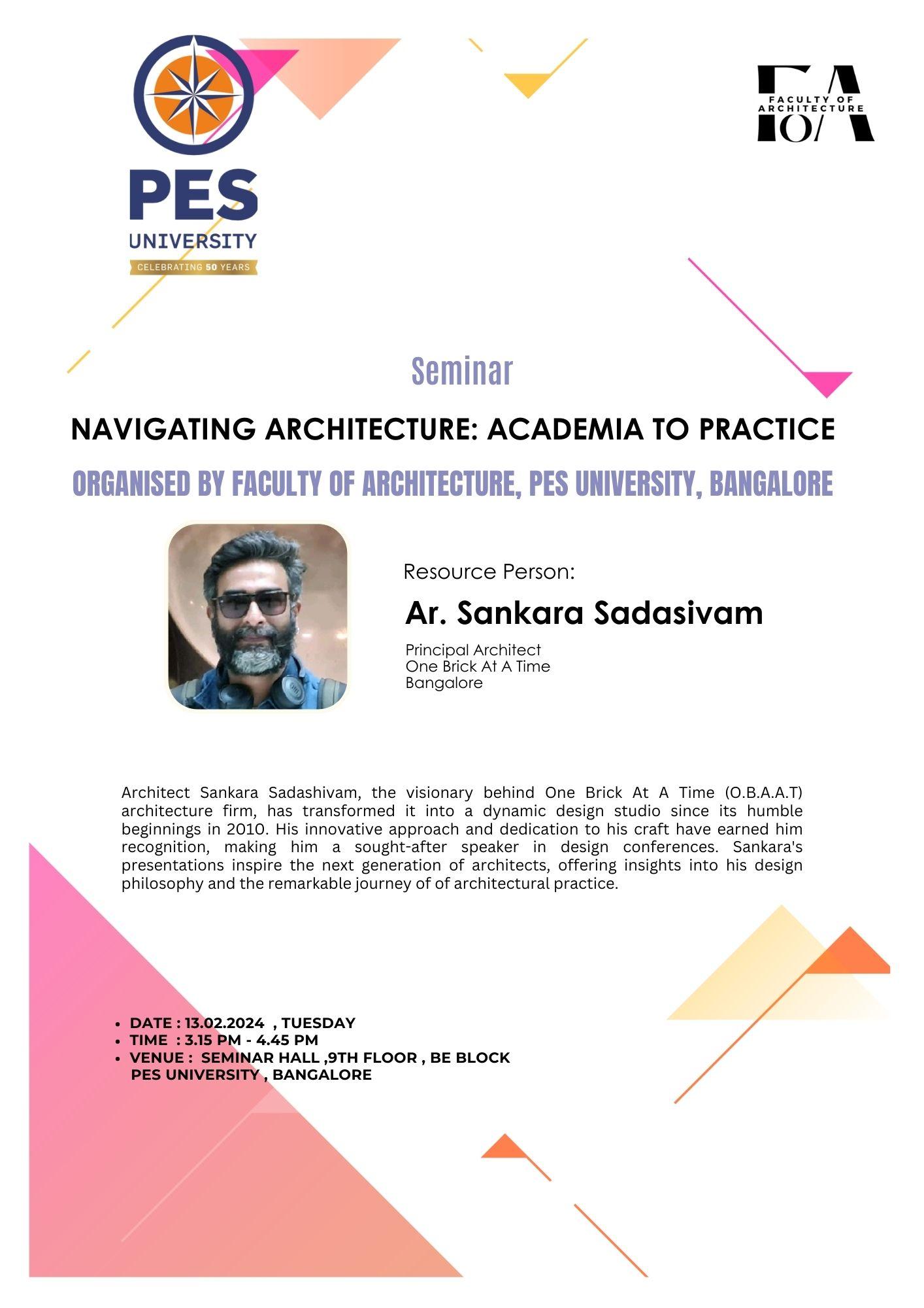 Navigating Architecture: Academia to Practice