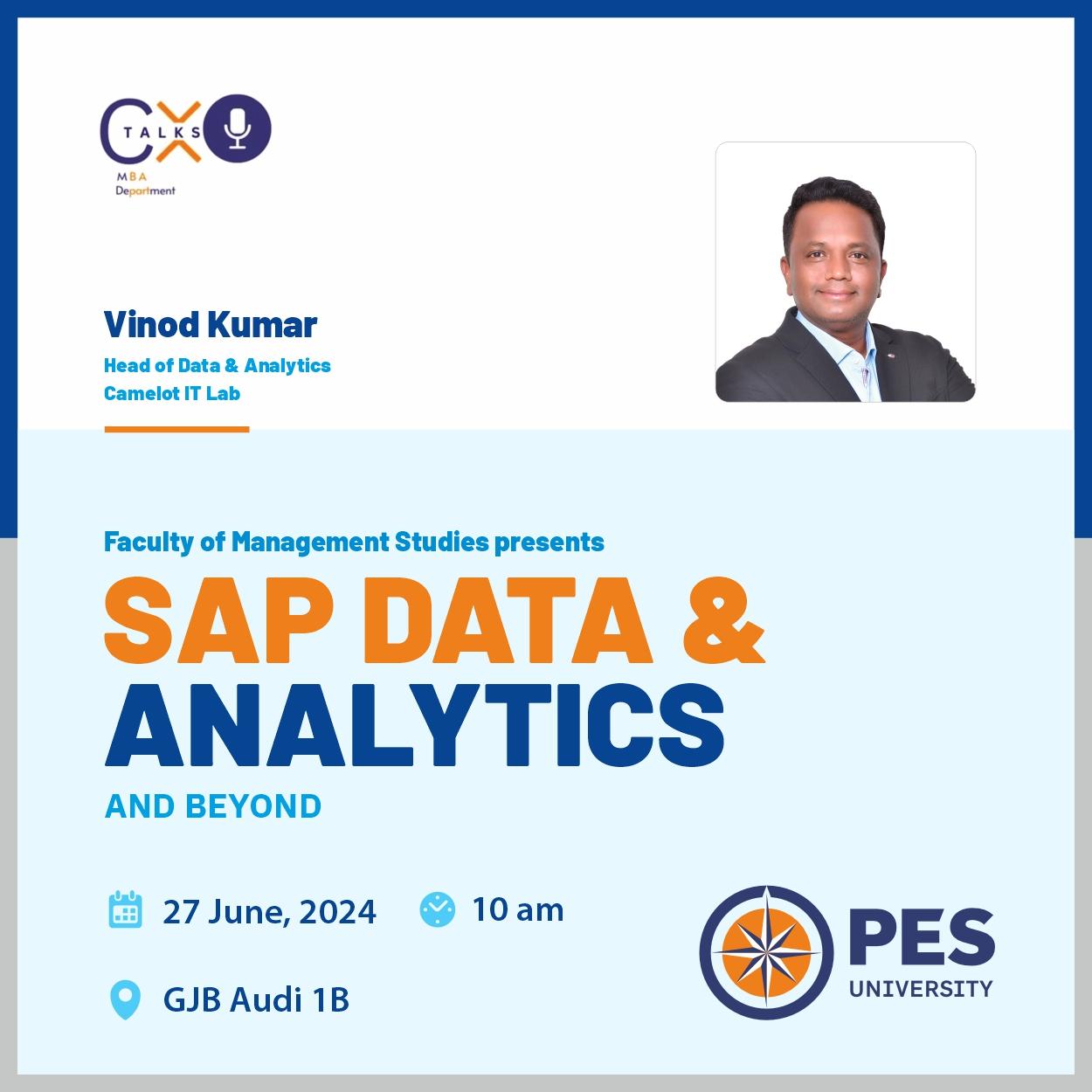 SAP Data & Analytics and Beyond