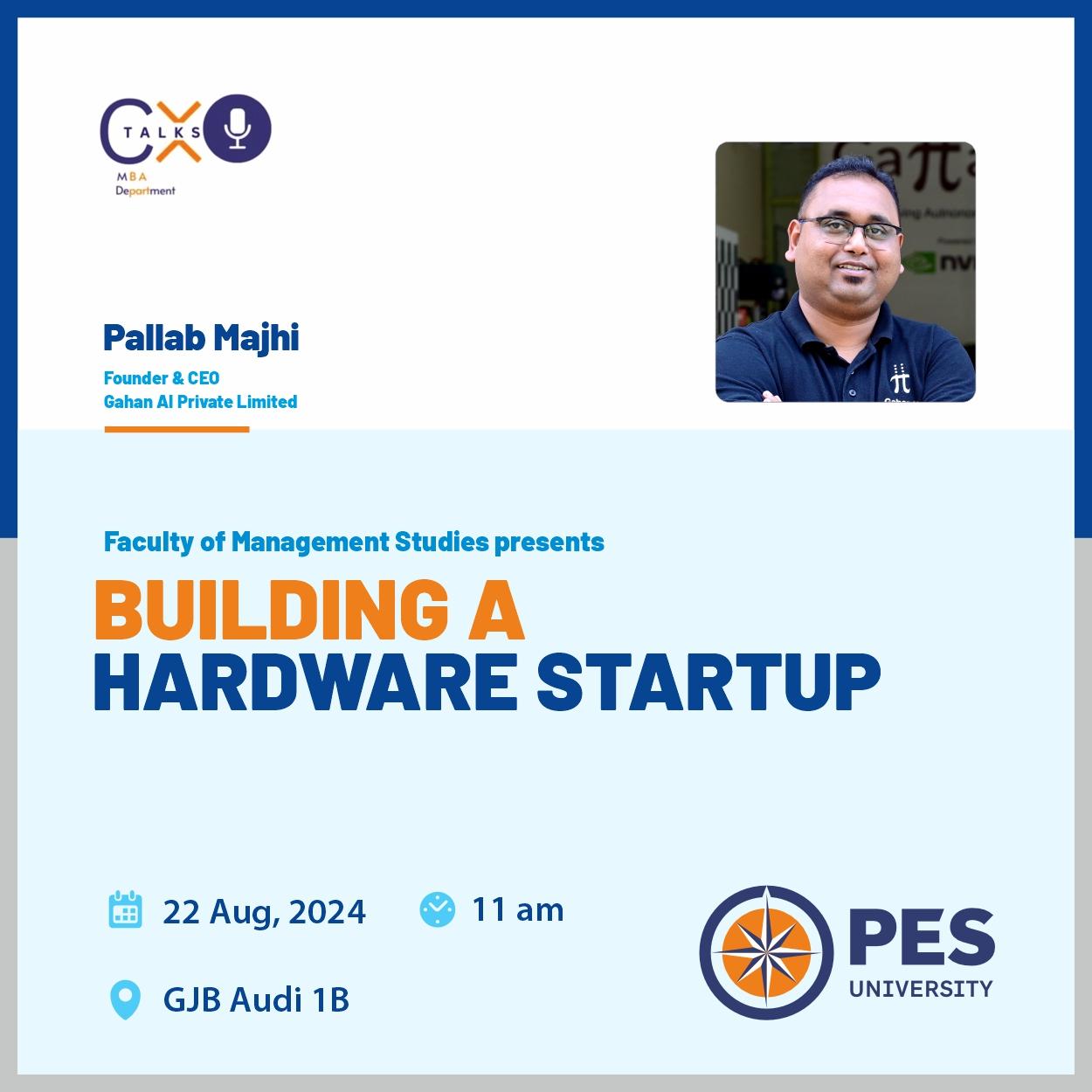 Building a Hardware Startup