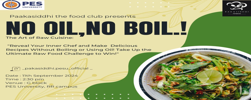 No Oil, No Boil