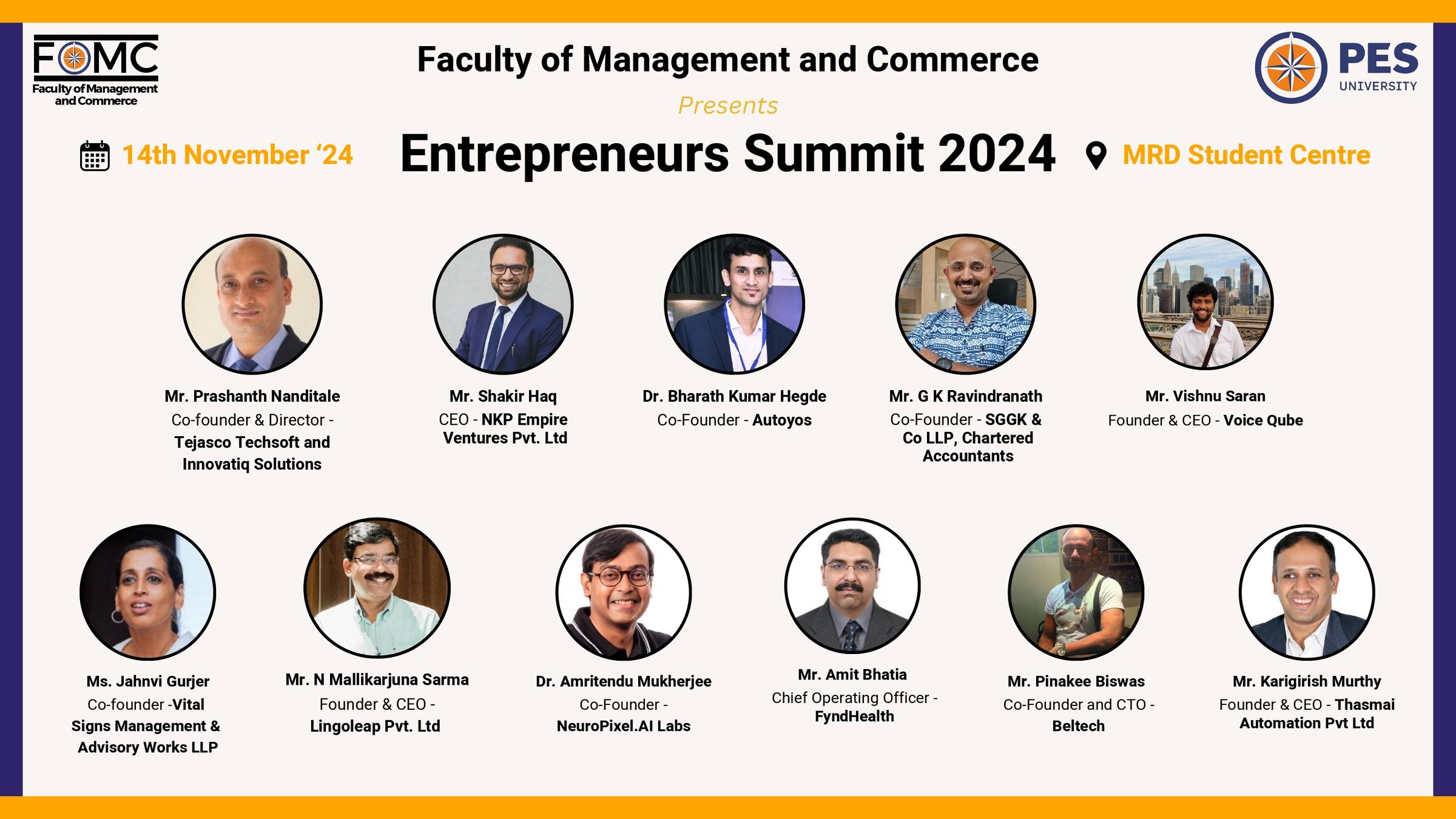 Entrepreneurs Summit 2024