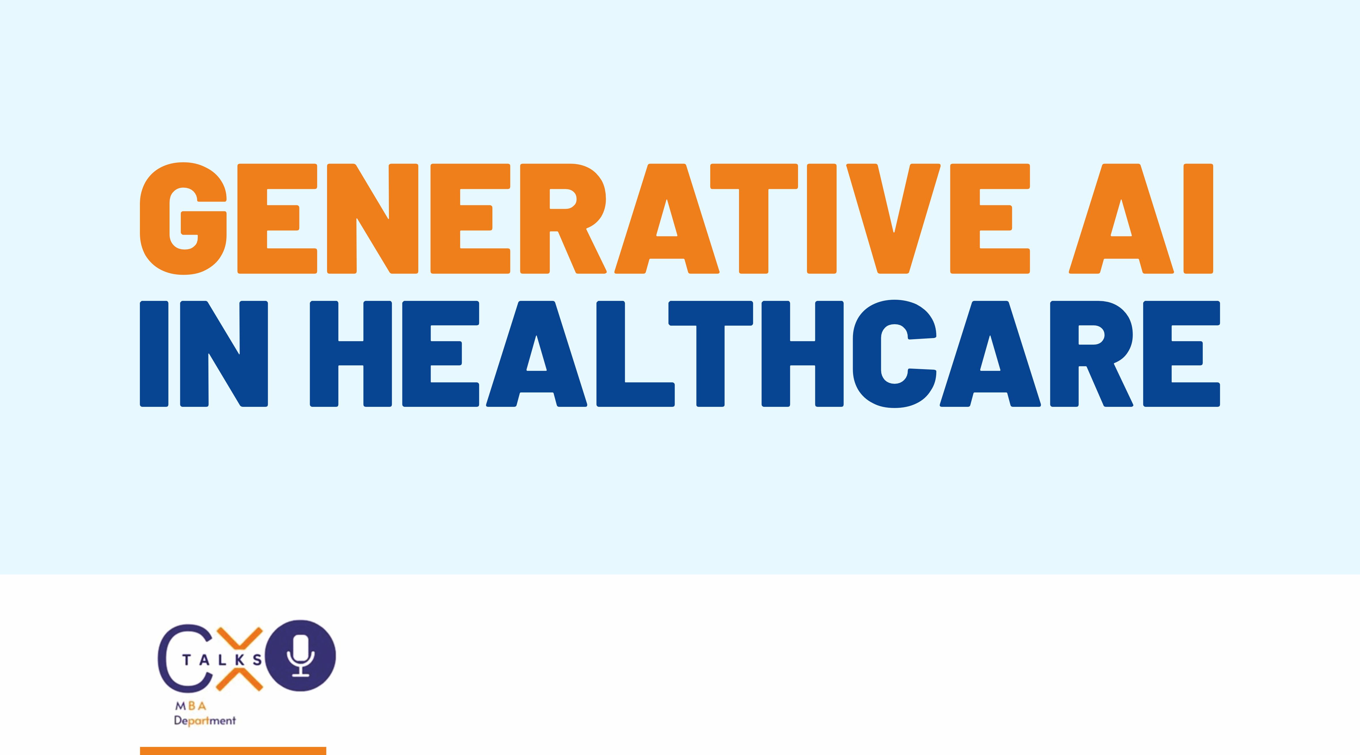 Generative AI in Healthcare