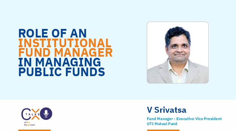 Role of an Institutional Fund Manager in managing Public Funds