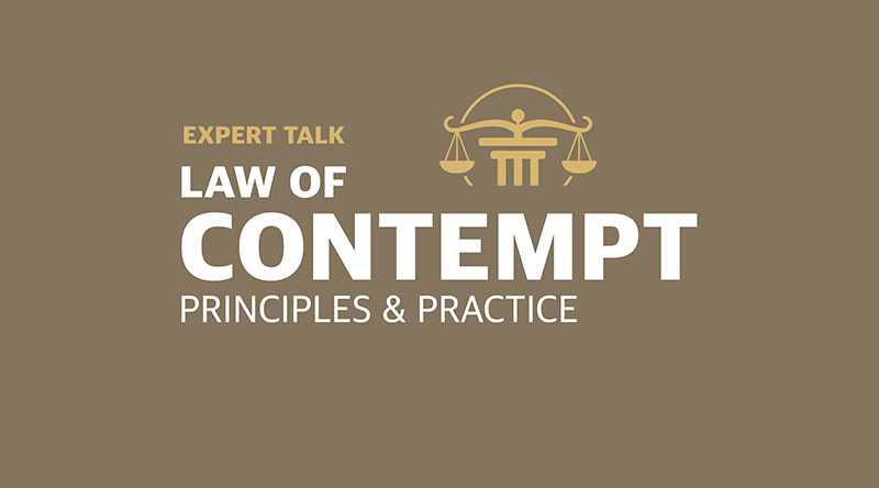 Law of Contempt