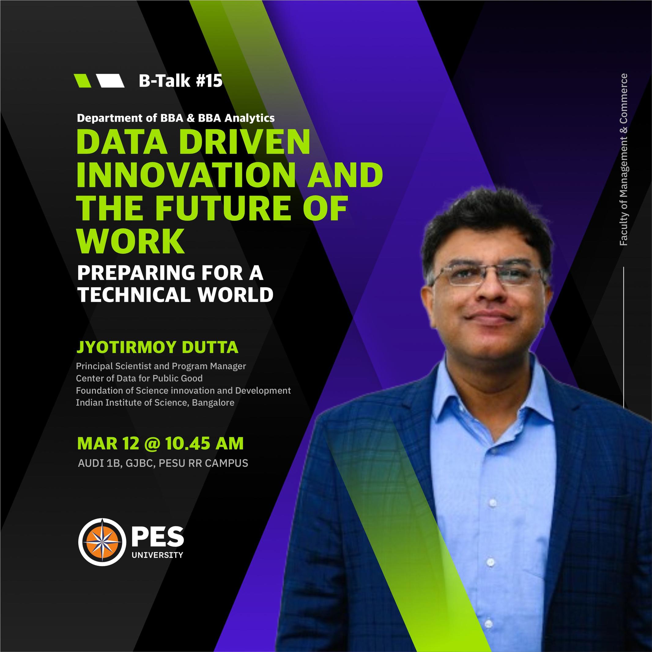 Data Driven Innovation & The Future of Work
