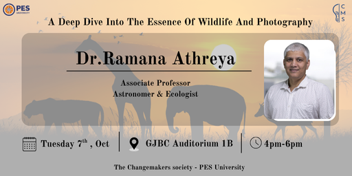 A deep dive into the essence of wildlife and photography with Dr. Ramana Athreya