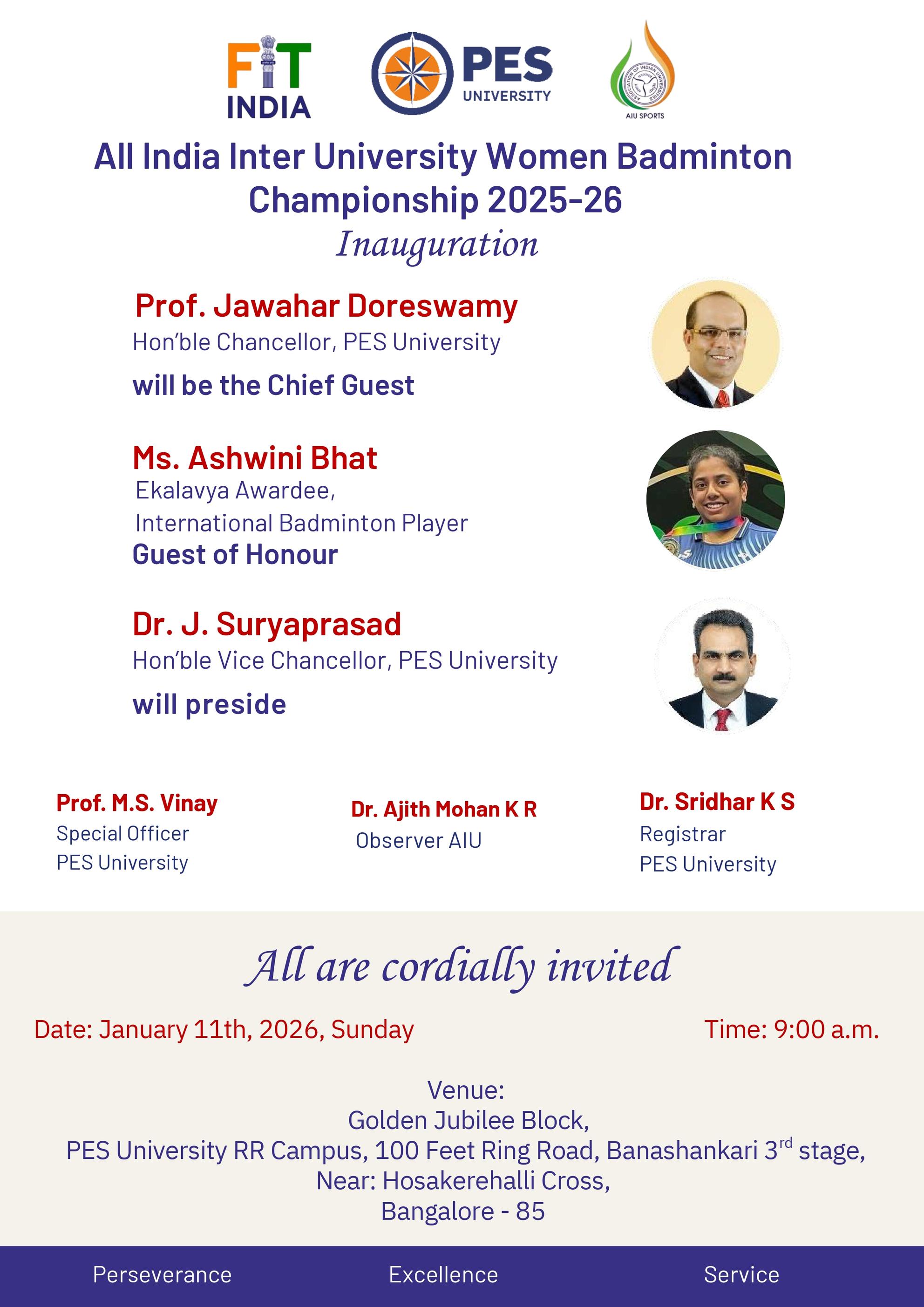 All India Inter University Women Badminton