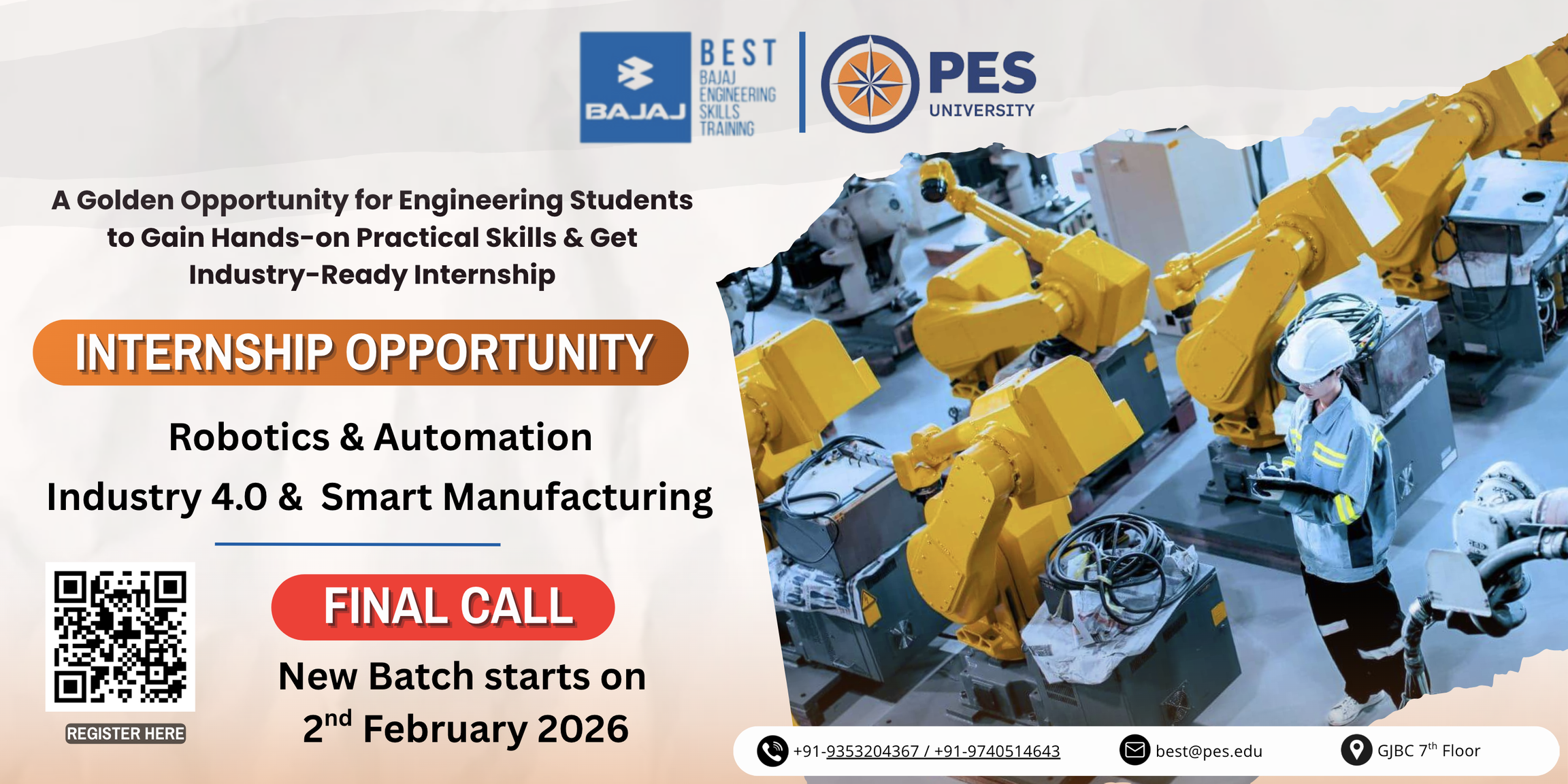 Robotics & Automation, Industry 4.0 & Smart Manufacturing