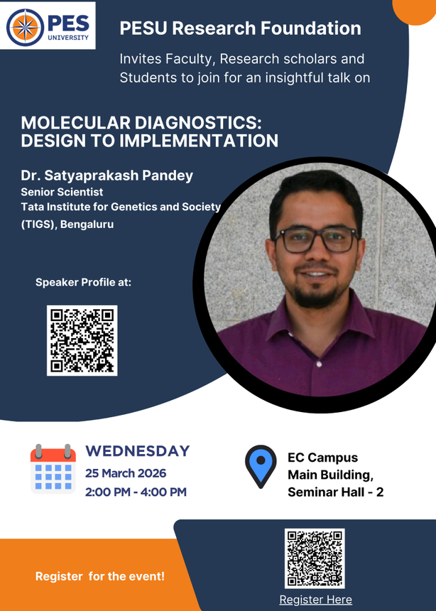 Invited Talk on Molecular Diagnostics