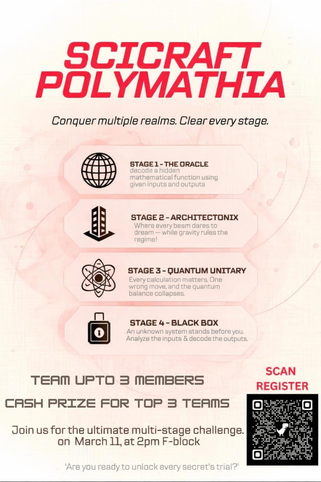 SCICRAFT POLYMATHIA