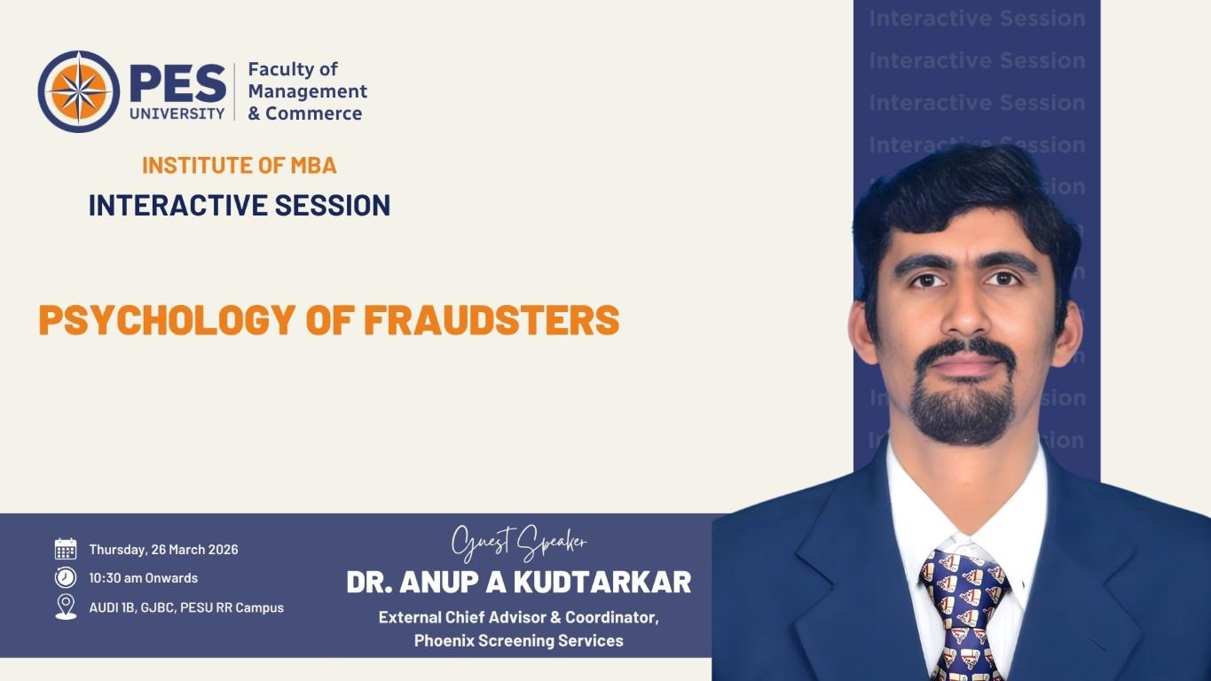 Psychology of Fraudsters