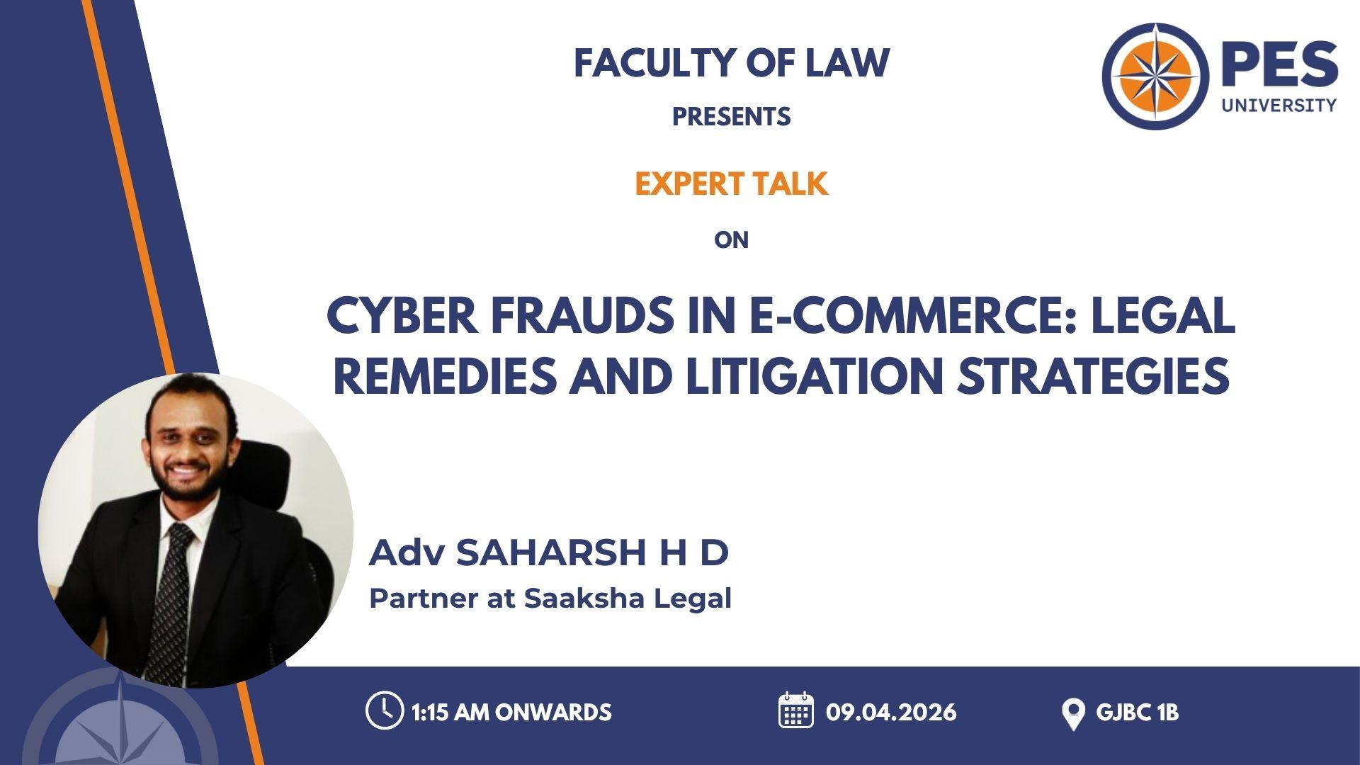 Cyber Frauds in E-Commerce