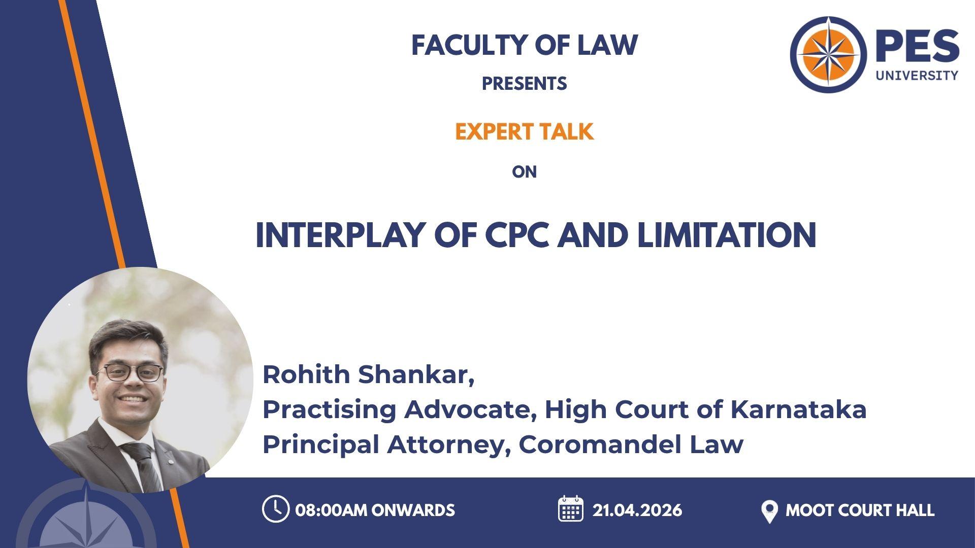 Interplay of CPC and Limitation
