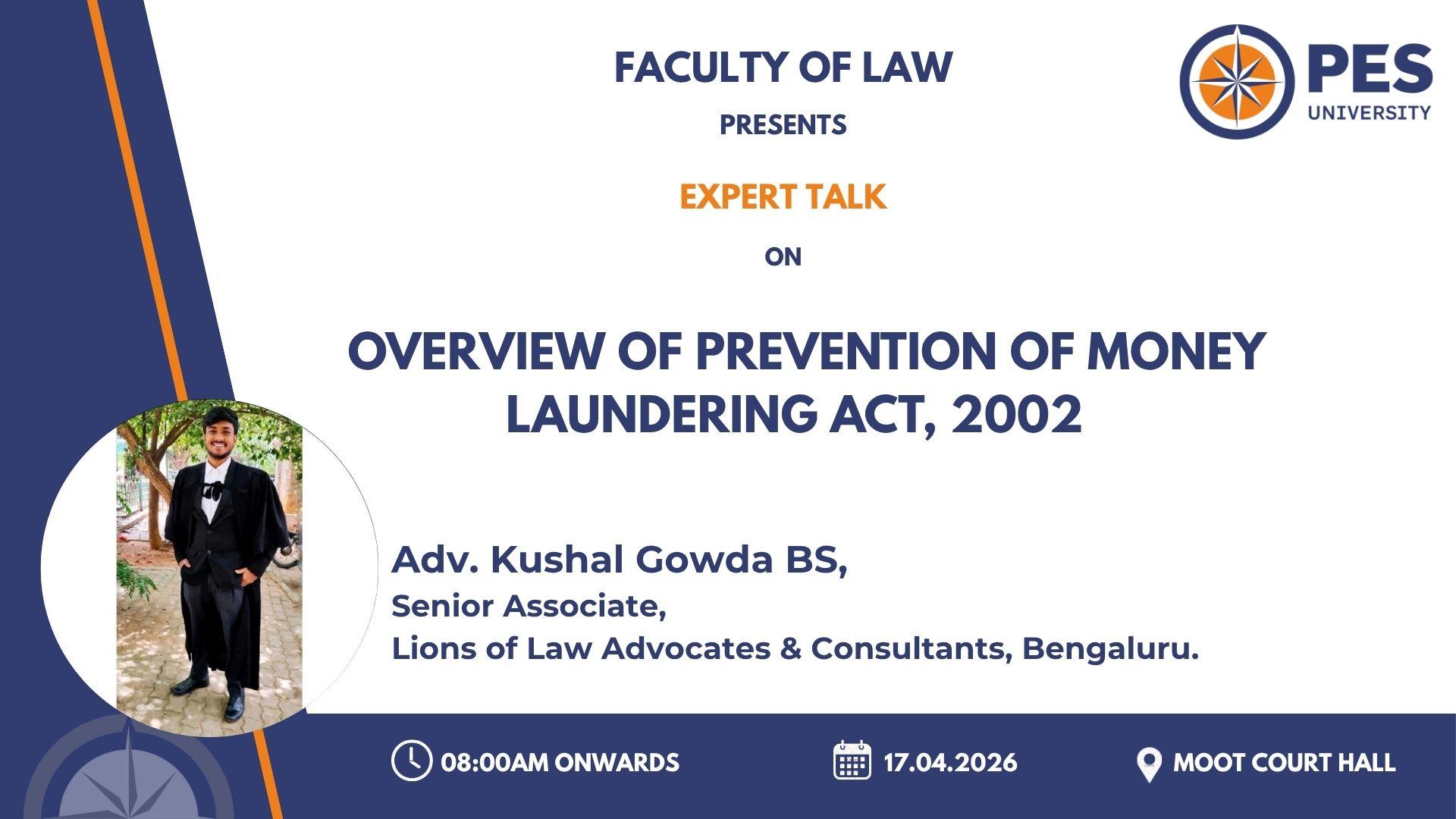 Overview of Prevention of Money Laundering Act 2002
