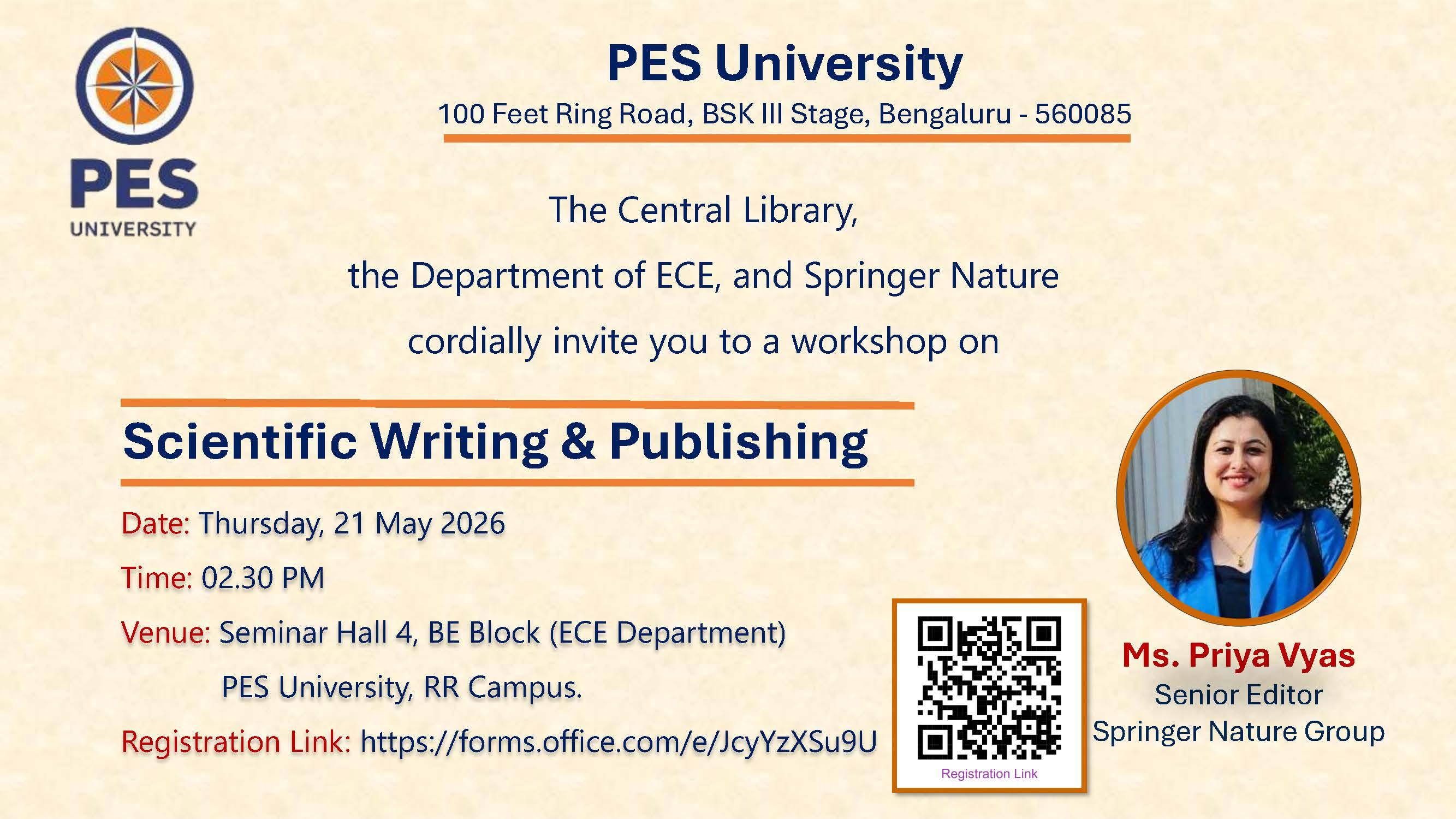 Scientific Writing & Publishing
