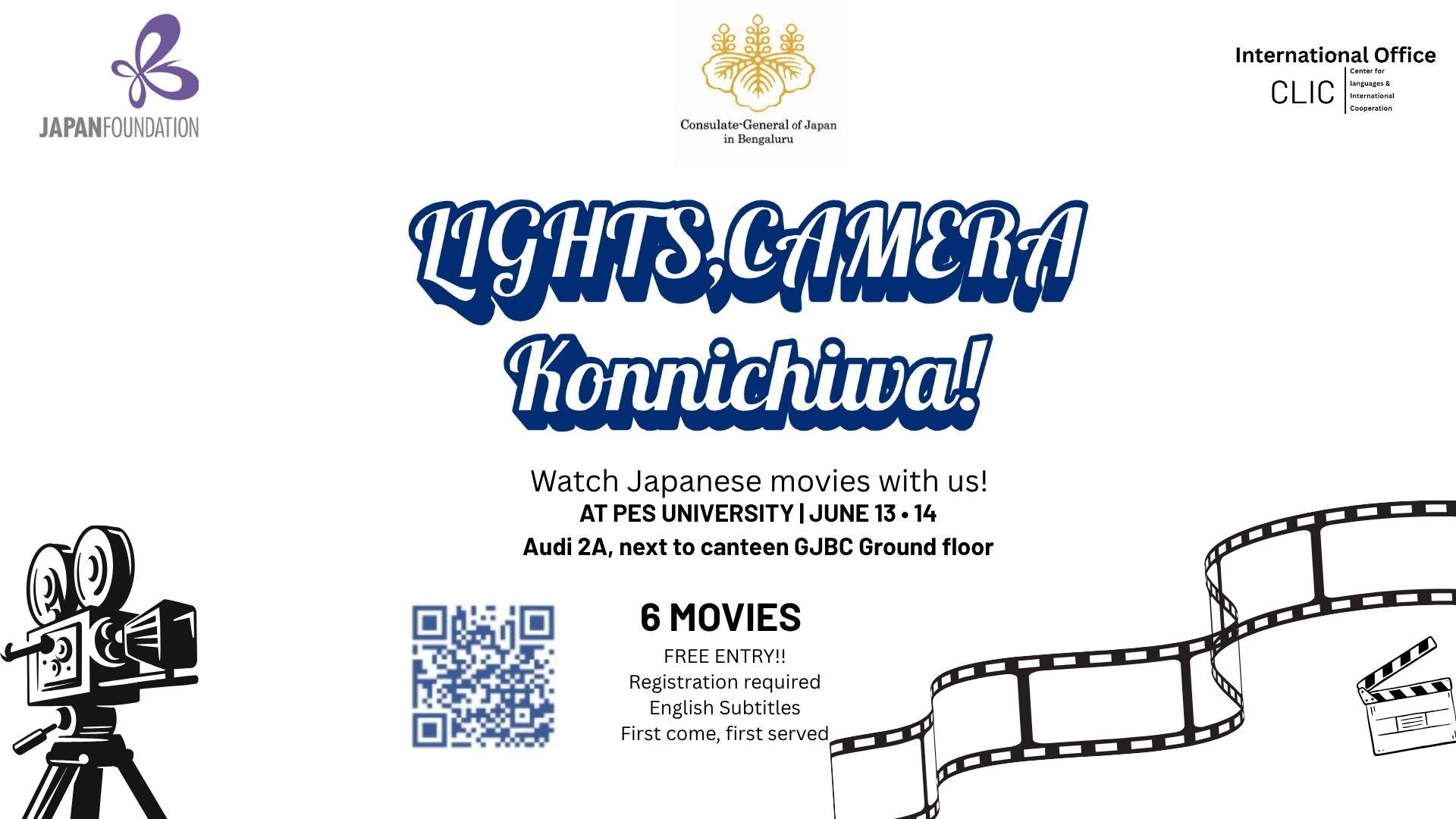 Lights Camera Konnichiwa