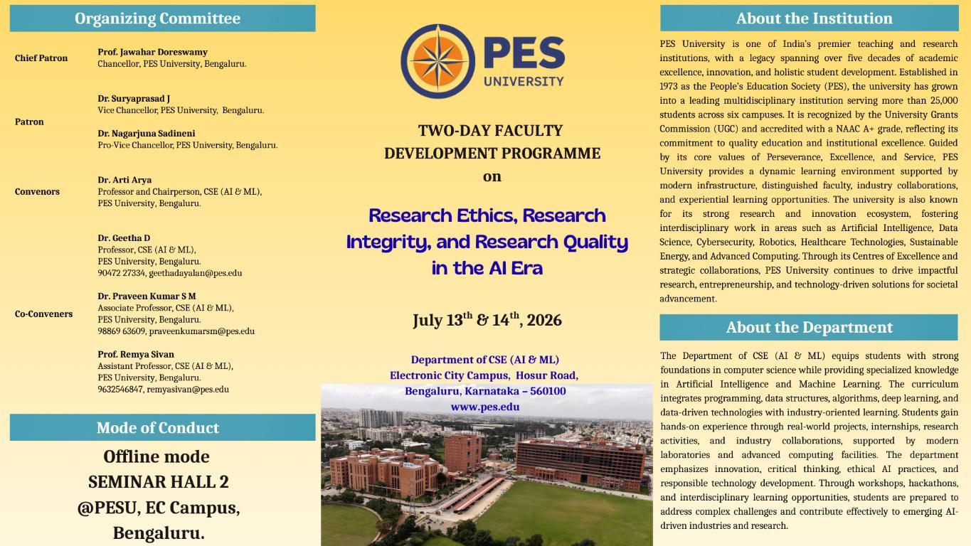 Research Ethics, Research Integrity and Research Quality in the AI Era