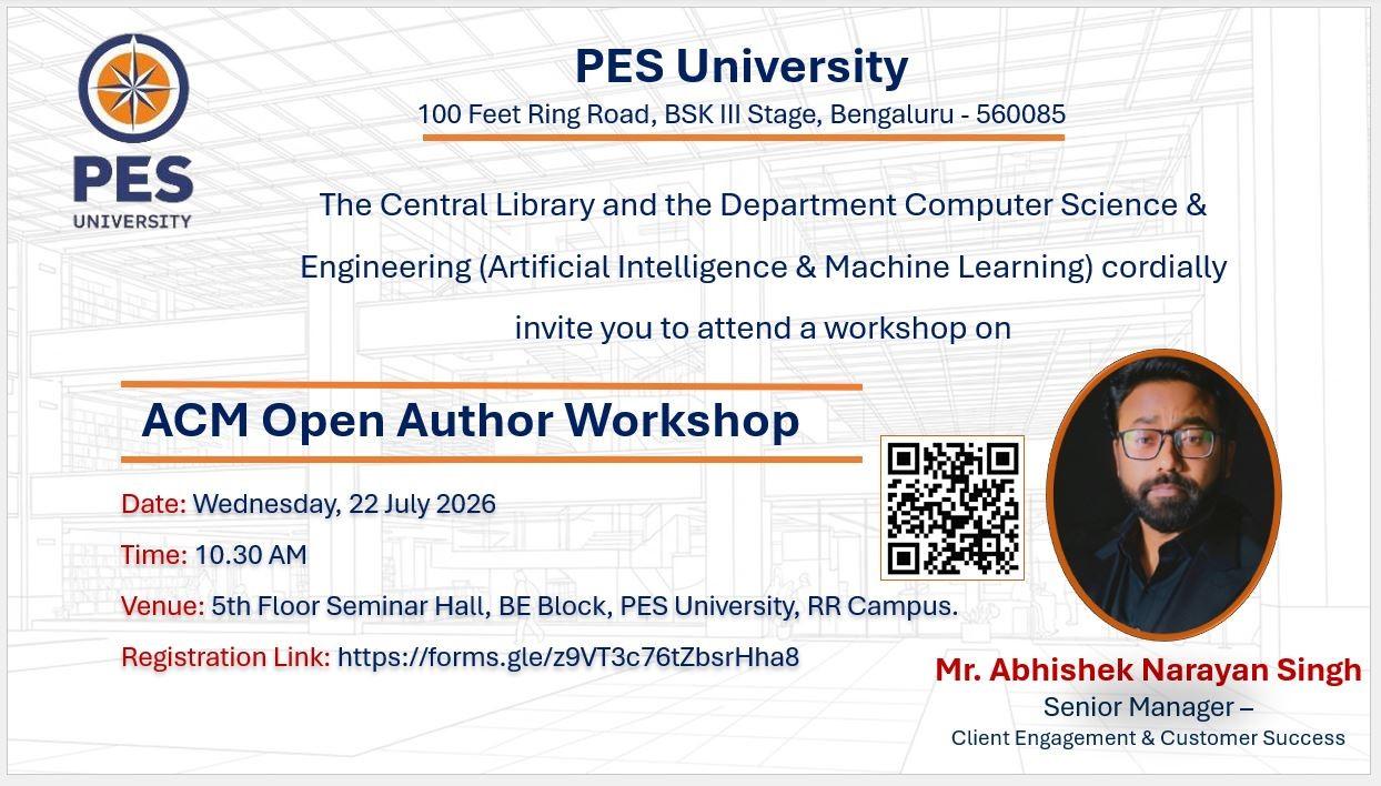ACM Open Author Workshop