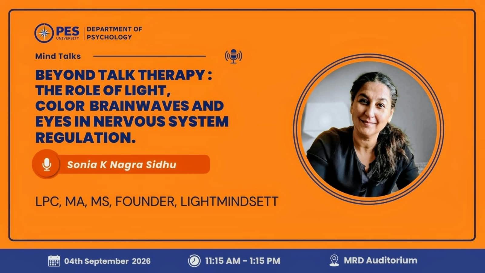Beyond Talk Therapy