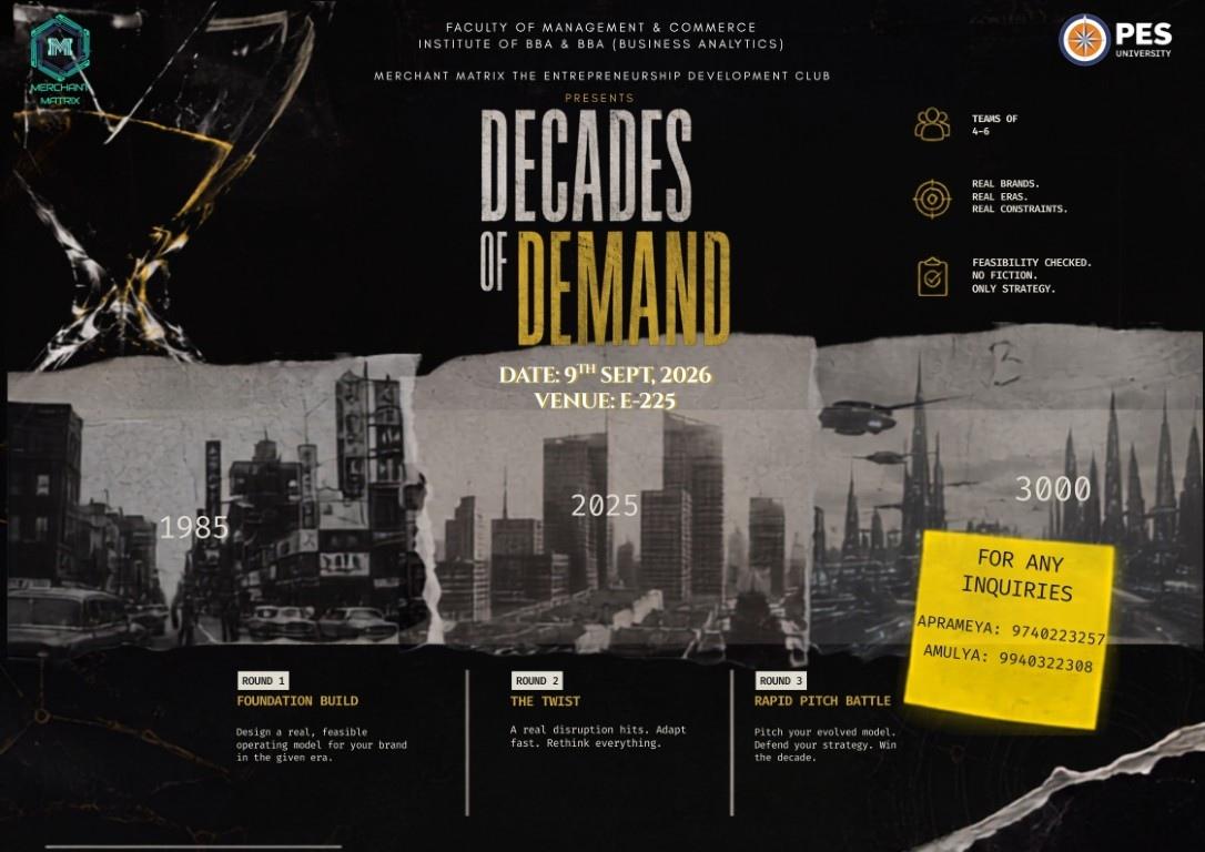 Decades of Demand
