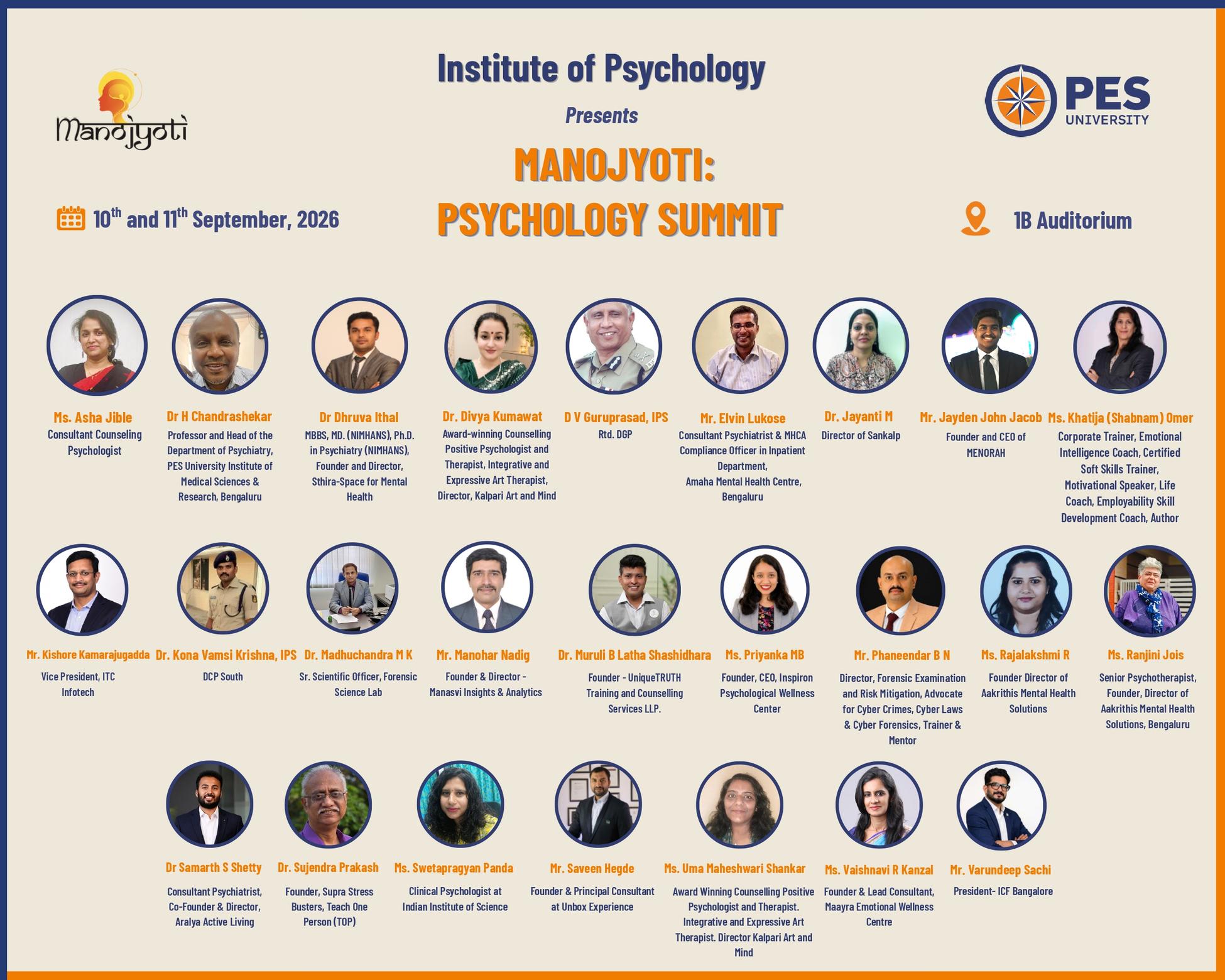 Manojyoti Psychology Summit 2026