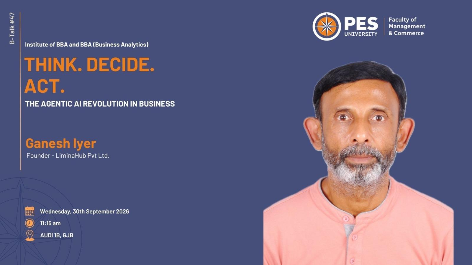 Think. Decide. Act.