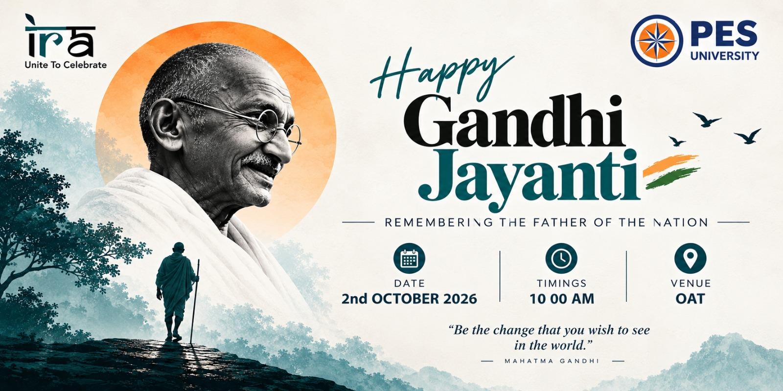 Gandhi Jayanti Celebration