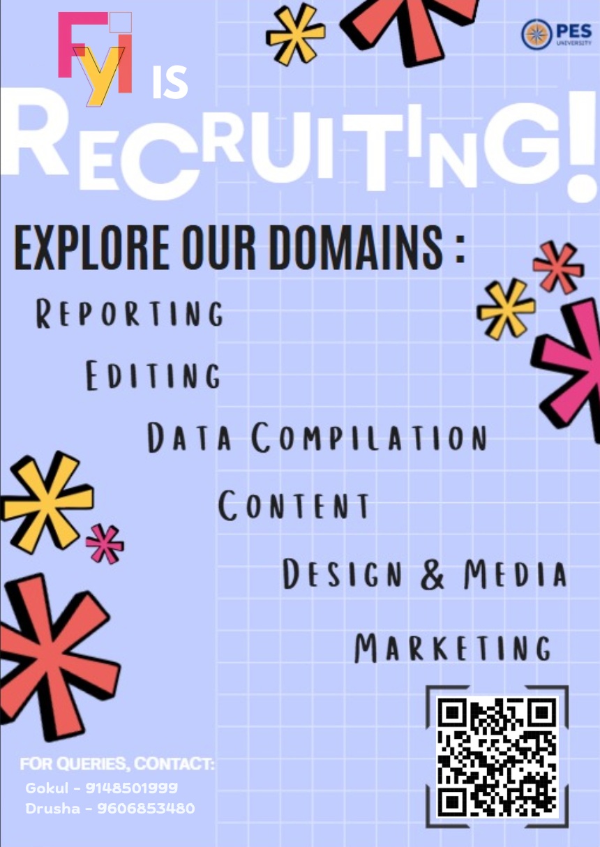 FYI is Recruiting!