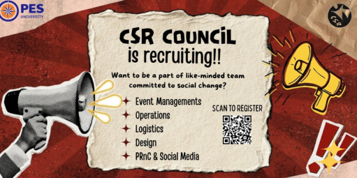 CSR Council Recruitment Drive 2026