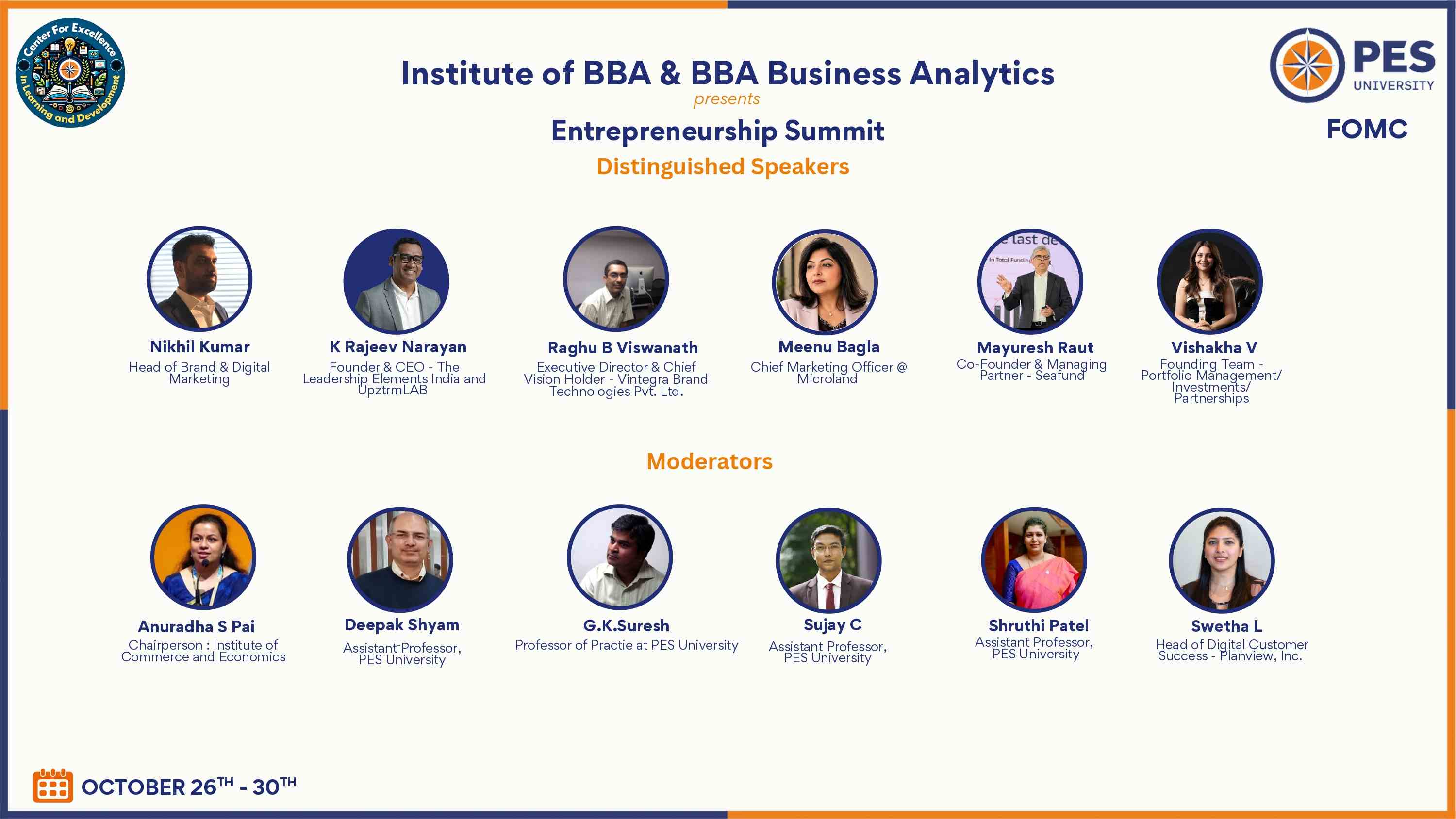 E-Week 2026: Entrepreneurship Summit